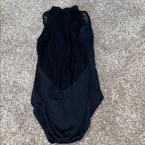 Black dance leotard (used)